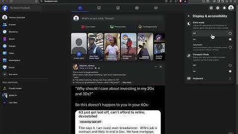 How To Enable Dark Mode on Facebook PC/Desktop