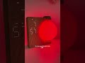 This rotating moon alarm clock is so pretty