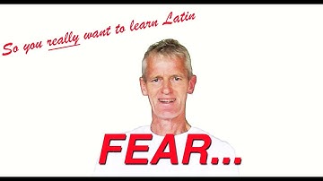 Latin 3 Lesson 36: Verbs of Fearing | So You Really Want to Learn Latin