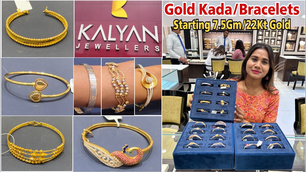 Antique Gold Kada Designs For Women Shop Online – Gehna Shop