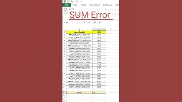 Fix Excel SUM Showing 0: Troubleshooting Guide#excel
