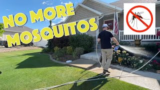 ELIMINATE Mosquitos in Your Lawn and Flower Beds