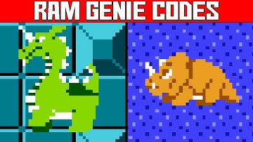 (Legend Of Zelda) Hit anywhere & Instant Explosions - Game Genie & Ram Cheat Codes