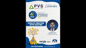 #WFPD2023 | WORLD FINANCIAL PLANNING DAY | PRASHANT V SHAH | #cfp #celebration