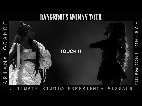 Ariana Grande Thinking Bout You Dangerous Woman Tour Use Visuals Youtube - ariana grande black dangerous woman tour outfit roblox