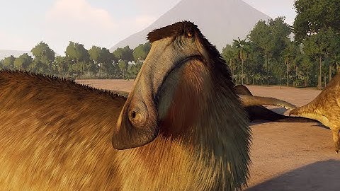 Day 311 of adding a Deinocheirus to this park until they