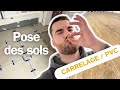 Pose de carrelages et de lames pvc  ep 83