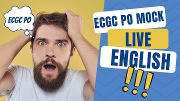 Solving ECGC PO Mock 1 by Smartkeeda Testzone ENGLISH | Real-Time | Live | My Marks