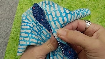 Invisible Applique Stitch for Hand Applique
