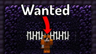 I Became The MOST WANTED Player On This SMP...