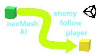 make enemy follow player using unity navMesh
