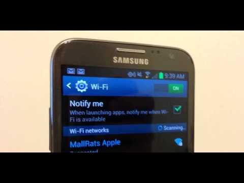 Samsung Galaxy S4 WiFi   Internet Connection Problems