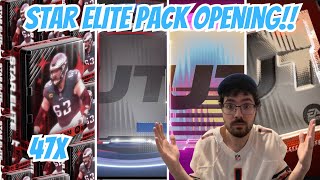 47X STAR ELITE PACK OPENING IN MADDEN 24!!  I MISS THESE ALREADY....