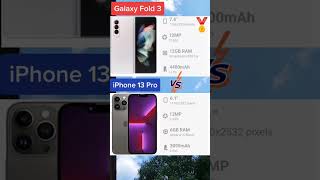 Iphone 13 Pro Vs Galaxy Fold 3 A Comprehensive Comparison