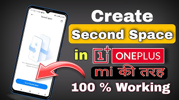 How To Enable Second Space In Oneplus  | Second Space In Oneplus