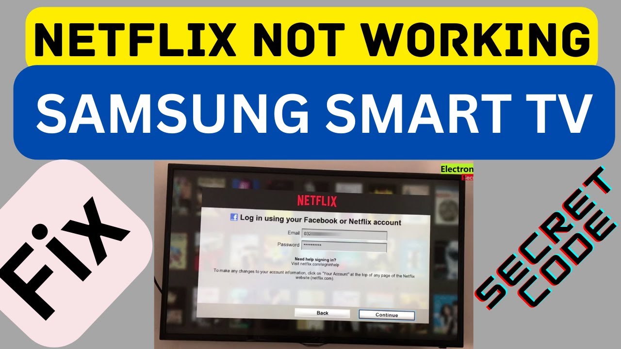 Top 8 Ways to Fix Netflix Not Working on Samsung TV - Guiding Tech