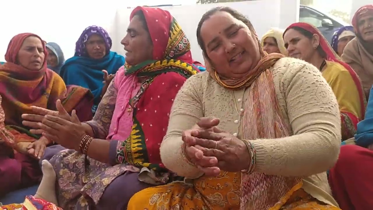 माता रानी का हरियाणवी भजन लुगाइयां के हरियाणवी गीत बिलकुल न्यू भक्ति गीत 