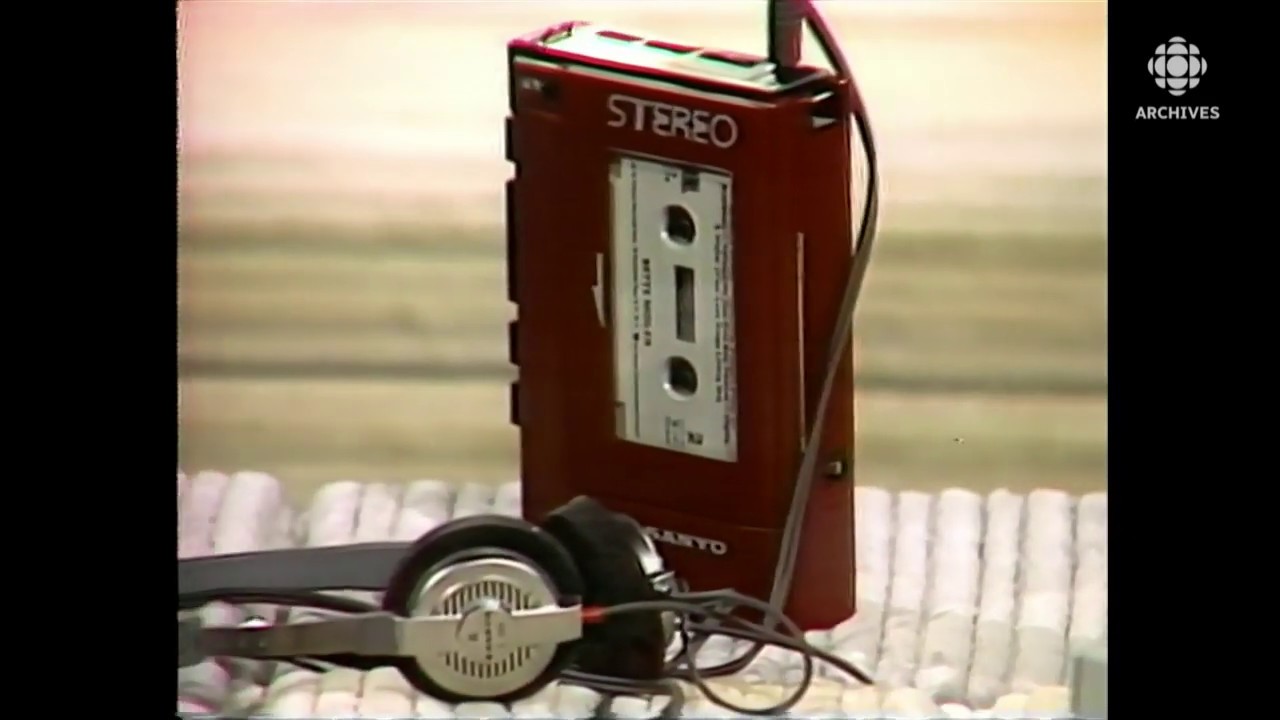 En 1981, présentation du baladeur à cassette Walkman 