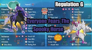 Calyrex Ghost Rider is FEARED By All in Regulation G! 2024 VGC Battle Stadium