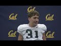 Cal Football: Spring Football Hunter Barth Media Availability (4.13.24)