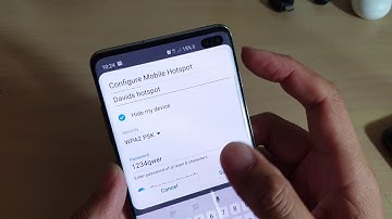 Samsung Galaxy S10 / S10+: How to Configure Open Mobile Hotspot Without Password