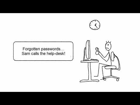 Strong passwords with no password-typing - Evidian Enterprise Single Sign-On