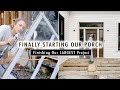 STARTING OUR FRONT PORCH &amp; Finishing Our LARGEST Home Renovation Project | XO, MaCenna