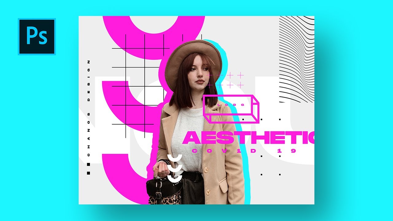 Cara Desain  Poster  Chaos Aesthetic dengan Photoshop  