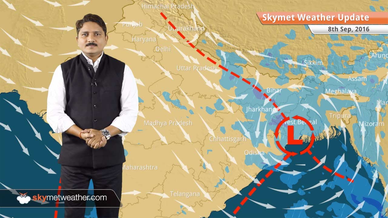 Weather Forecast for Sep 8: Good rains in Bihar, East Uttar Pradesh, West Bengal