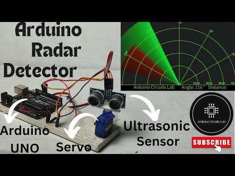 How to make Basic Arduino Radar System with an Ultrasonic Sensor | DIY Project Tutorial