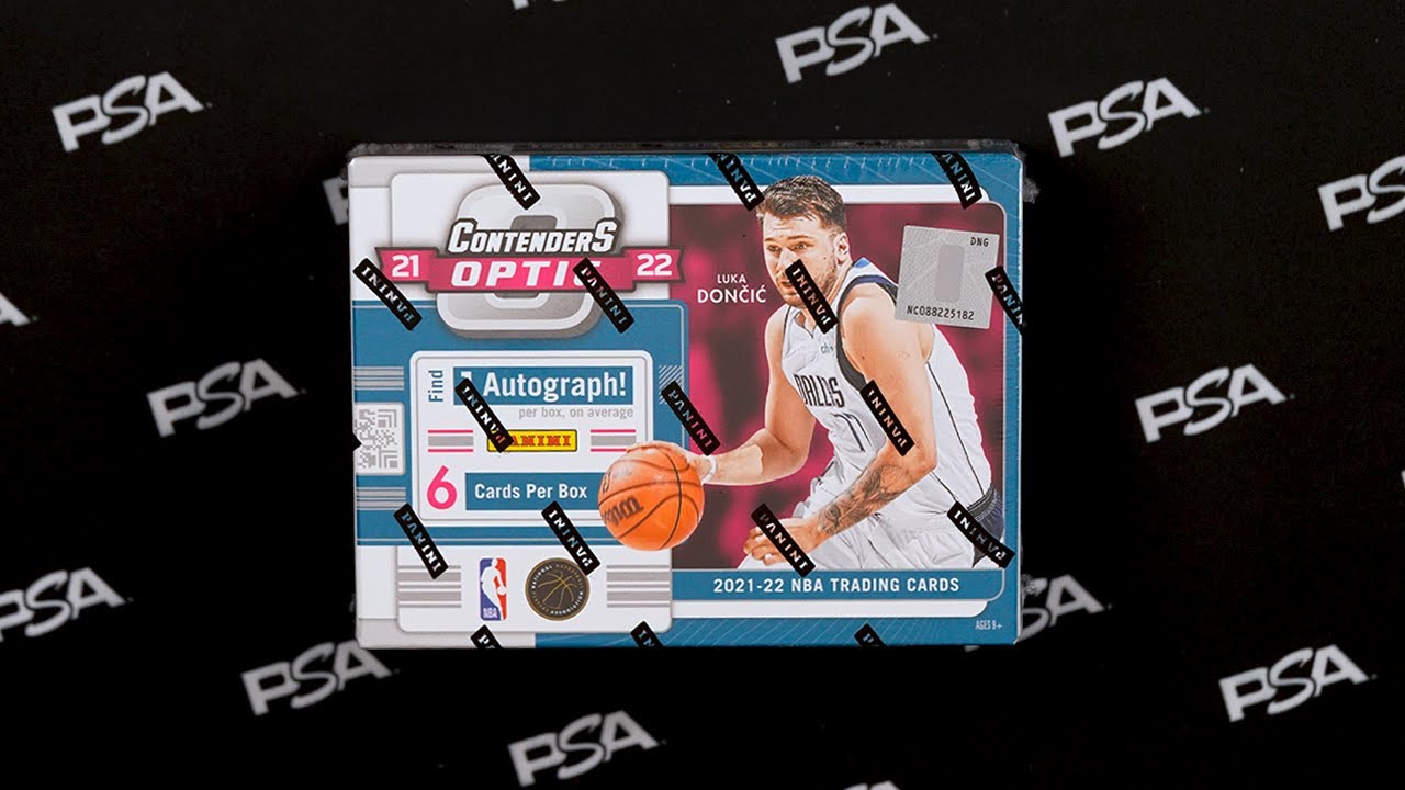 Opening 2 boxes of 2021-22 Contenders Optic to grade and