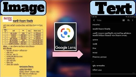 How to convert image to text in mobile || ফটো থেকে লেখা কপি করুন || Ahmed Azgor