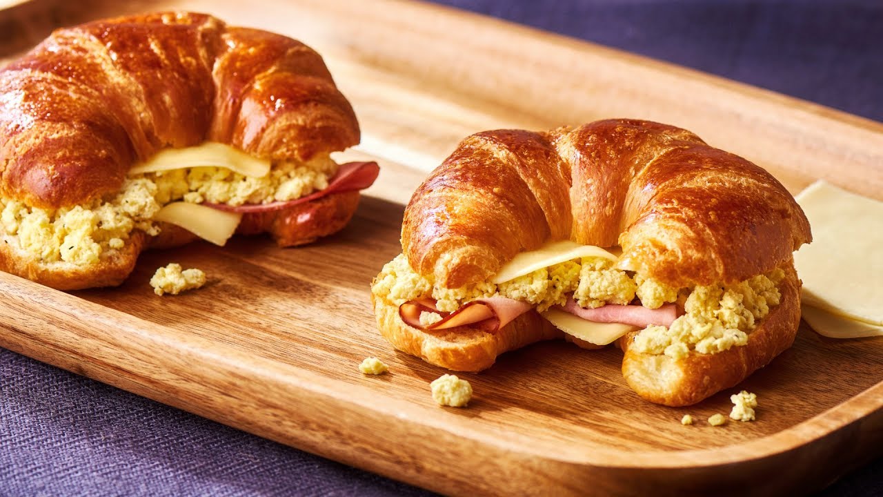 Ham and Cheese Croissant YouTube