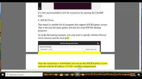 Set up Perfect Privacy VPN on Linux via SSH Manager