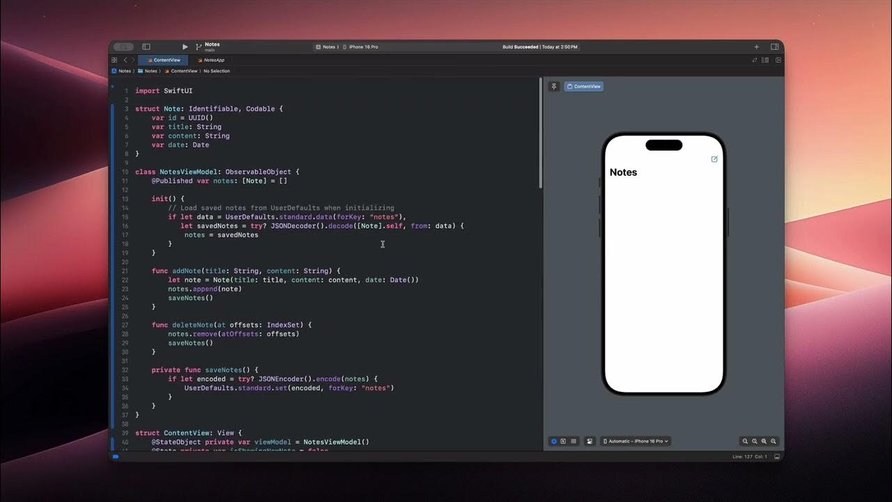 [iOS 18] 03 Create your first iOS app with Claude A - YouTube