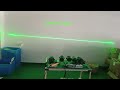 Yoijoys laser Line Projector Light Orders For One France Customer, Test Video Demonstration.