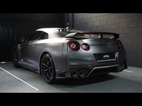 2017 NISSAN GTR - SATIN DARK GREY WRAP