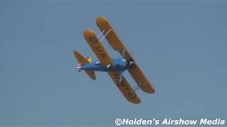 Stearman Flight @ 2018 Blue Angels Homecoming Air Show