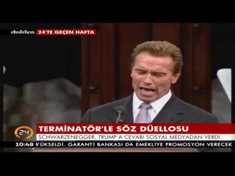 Trump'tan Schwarzenegger'e gönderme
