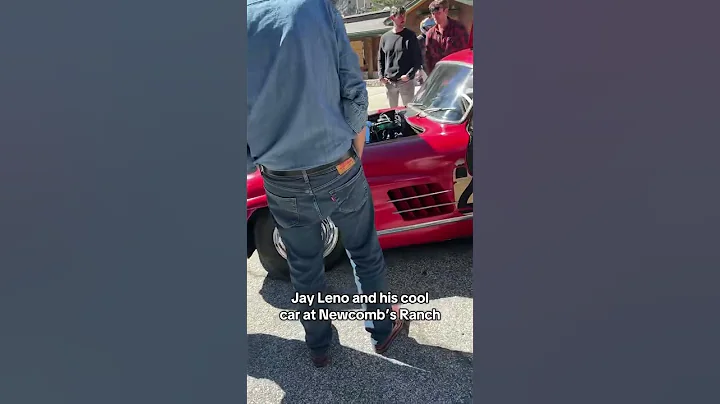 Really cool seeing Jay Leno. Just learned this is a 1955 Mercedes-Benz 300sl #motorcycle #cars