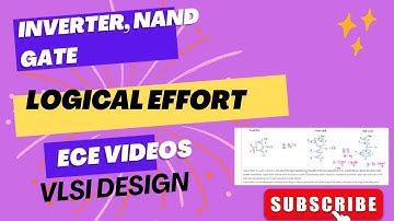 Logische inspanning van inverter, NAND en NOR-poort | Syllabus Anna University