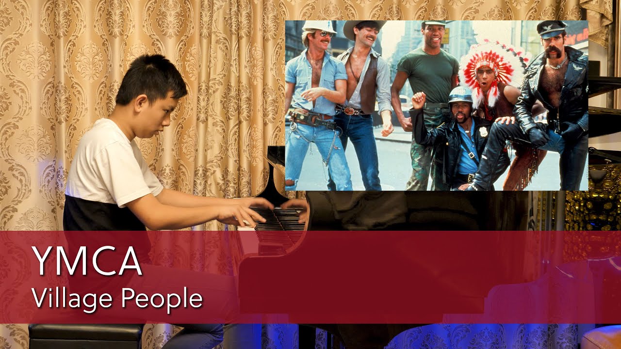 Village People YMCA Piano Cover | Cole Lam 13 Years Old