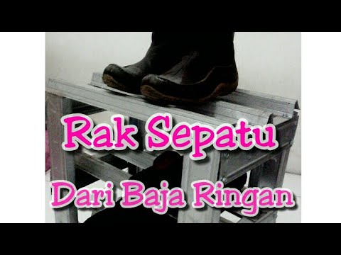  Rak  Sepatu Dari  Baja  Ringan  YouTube