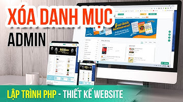 Admin - delete danh mục | Lập trình PHP cơ bản | Dự án mẫu WEB