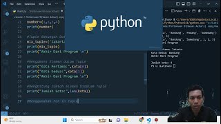 Python Dasar #9 _ TUPLE