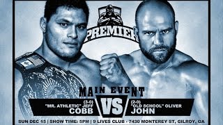 PREMIER: Jeff Cobb (c) -vs- Oliver John [2013 Match of the Year]