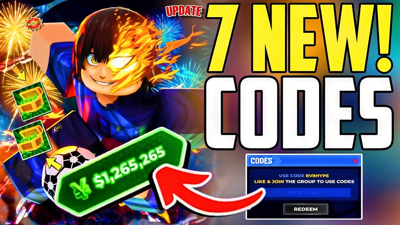 ⚠️NY 2026!💥[CODE]⚠️ BLUE LOCK RIVALS ROBLOX CODES 2026! BLUE LOCK ...