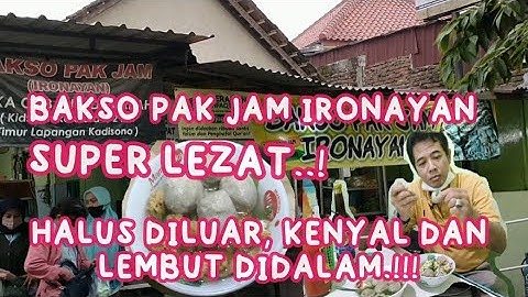 #bakso #dmtv BAKSO PAK JAM IRONAYAN SUPER LEZAT..! HALUS DILUAR KENYAL DAN LEMBUT DI DALAM!