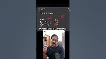 Find the easier topics in maths to clear UPSC CSAT 2025