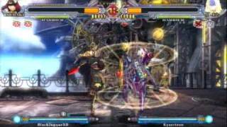 BBCS: Kiba (Tsubaki) vs Kyzertron (Mu-12) 4